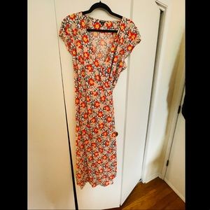 J. Crew Mercantile Wrap Dress, XL